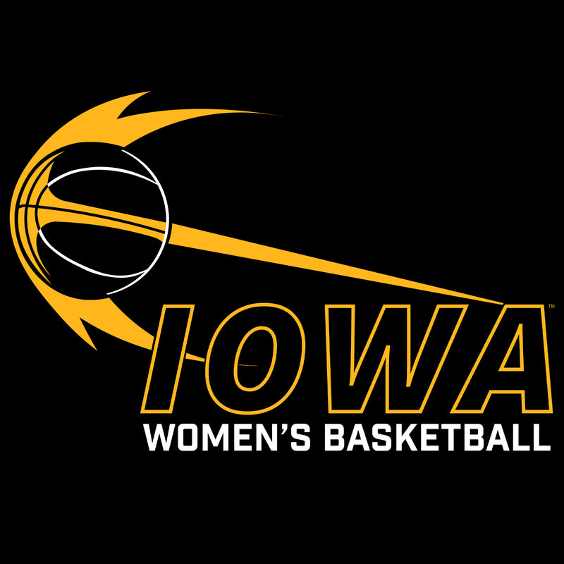 Iowa Women's Basketball Launch Youth T Shirt - Black
