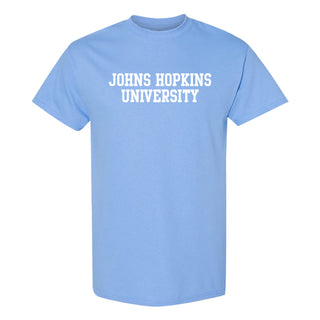 Johns Hopkins Blue Jays Basic Block T-Shirt - Carolina Blue