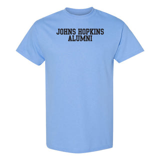 Johns Hopkins Alumni Block T-Shirt - Carolina Blue