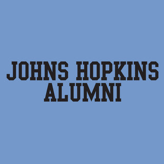 Johns Hopkins Alumni Block T-Shirt - Carolina Blue
