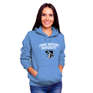 Johns Hopkins Blue Jays Arch Logo Hoodie