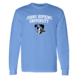 Johns Hopkins Blue Jays Arch Logo Long Sleeve