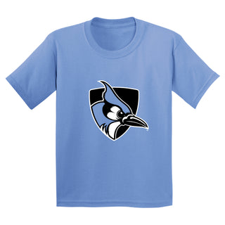 Johns Hopkins Blue Jays Primary Logo Youth T-Shirt - Carolina Blue
