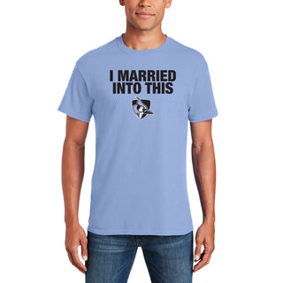 Johns Hopkins I Married Into This T-Shirt - Carolina Blue