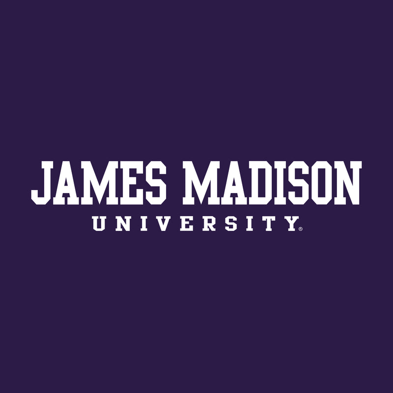 James Madison Basic Block T-Shirt - Purple