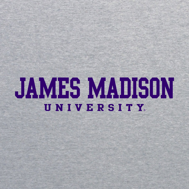 James Madison Basic Block T-Shirt - Sport Grey