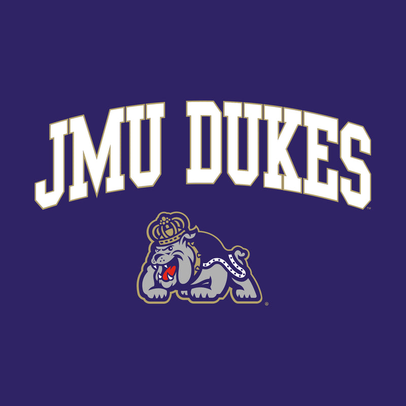 James Madison Arch Logo Crewneck - Purple