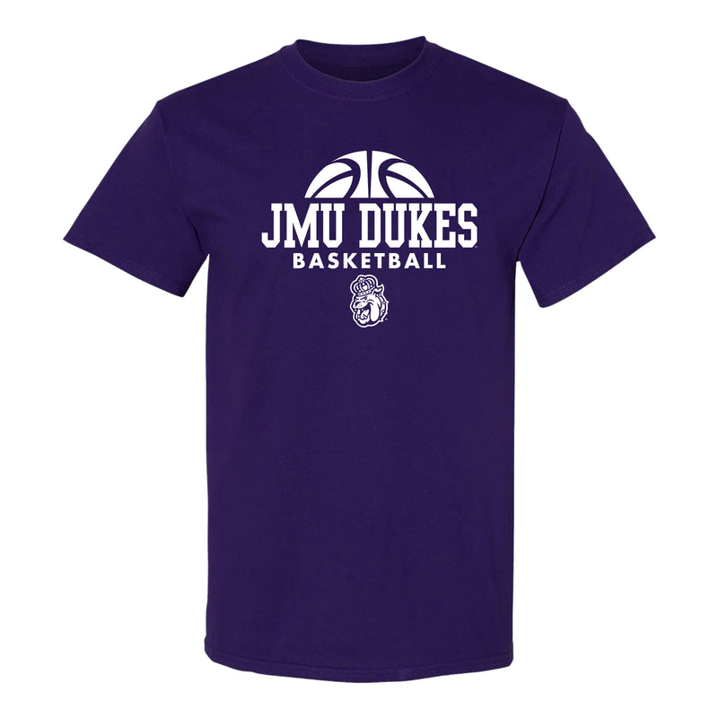 James Madison Basketball Hype T-Shirt - Purple