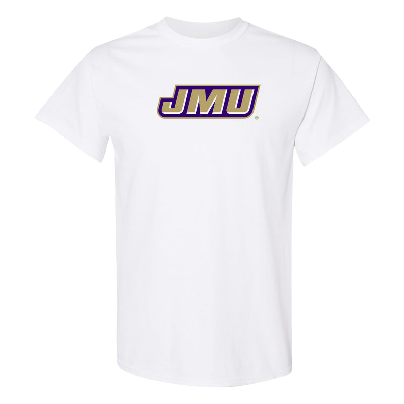 James Madison Primary Logo T-Shirt - White