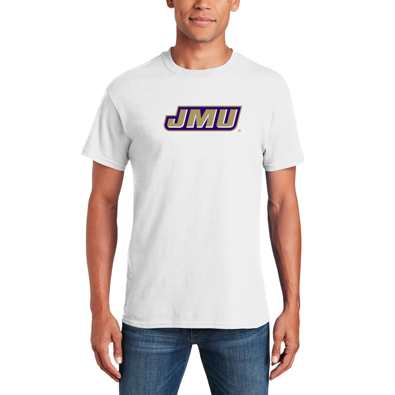 James Madison Primary Logo T-Shirt - White