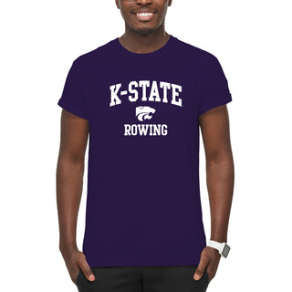 K-State Arch Logo Rowing T-Shirt - Purple