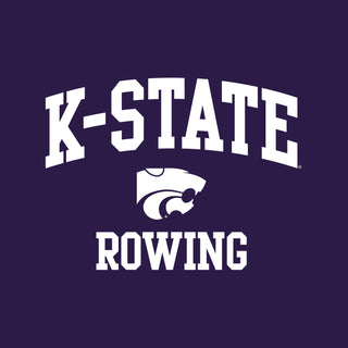 K-State Arch Logo Rowing Hoodie - Purple