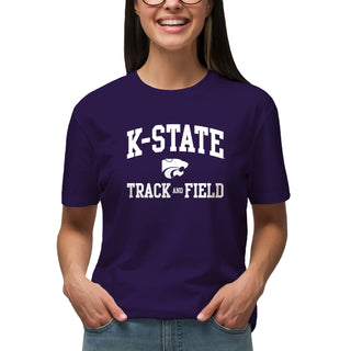 K-State Arch Logo Track & Field T-Shirt - Purple