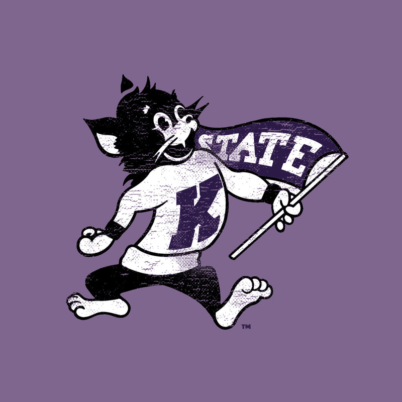 K-State Mascot Mark CC Long Sleeve - Violet