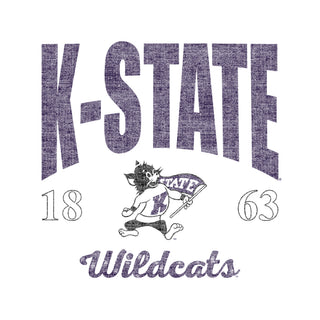 K-State Giving Noise JA BTB Fleece Crewneck - White