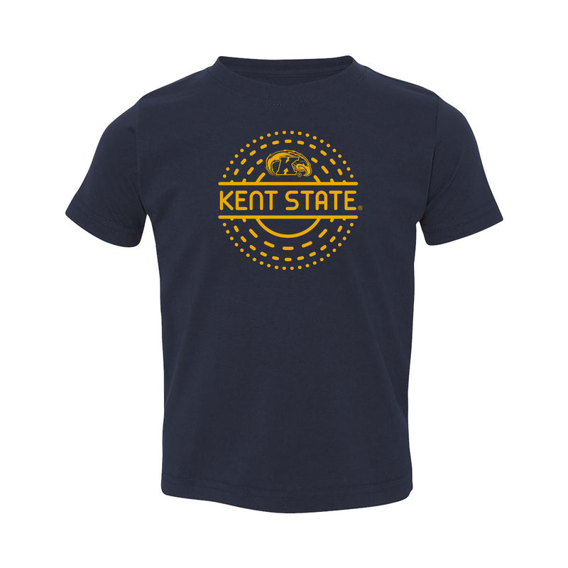 Kent State Sunny Circle Toddler T-Shirt  - Navy
