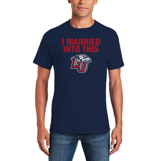 Liberty I Married Into This T-Shirt - Navy