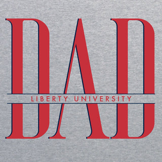 Liberty Flames Classic Dad Sweatshirt - Sport Grey