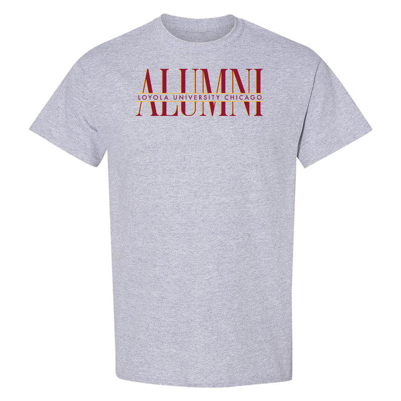 Loyola Chicago Classic Alumni T-Shirt - Sport Grey