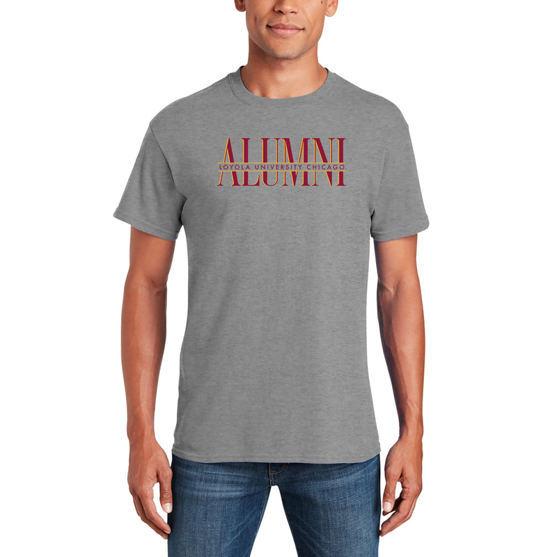 Loyola Chicago Classic Alumni T-Shirt - Sport Grey
