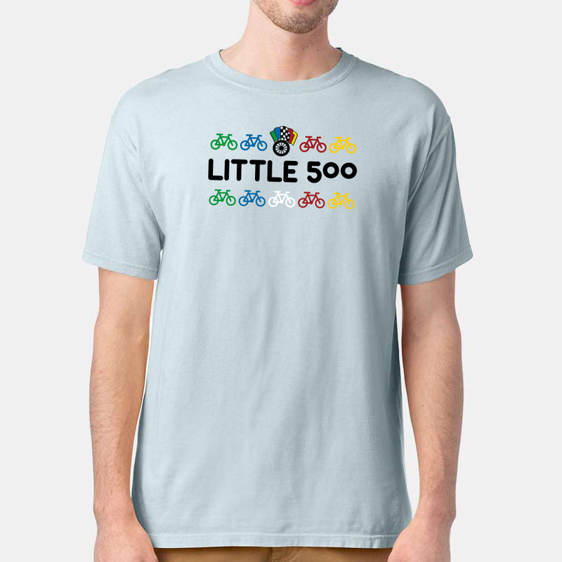 Little 500 Bikes CW Garment Dyed T-Shirt - Soothing Blue