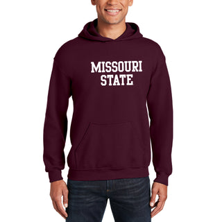 Missouri State Bears Basic Block Hoodie - Maroon