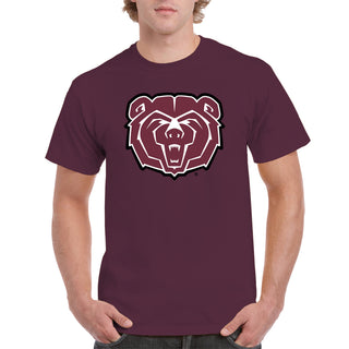 Missouri State Bears Primary Logo T-Shirt - Maroon