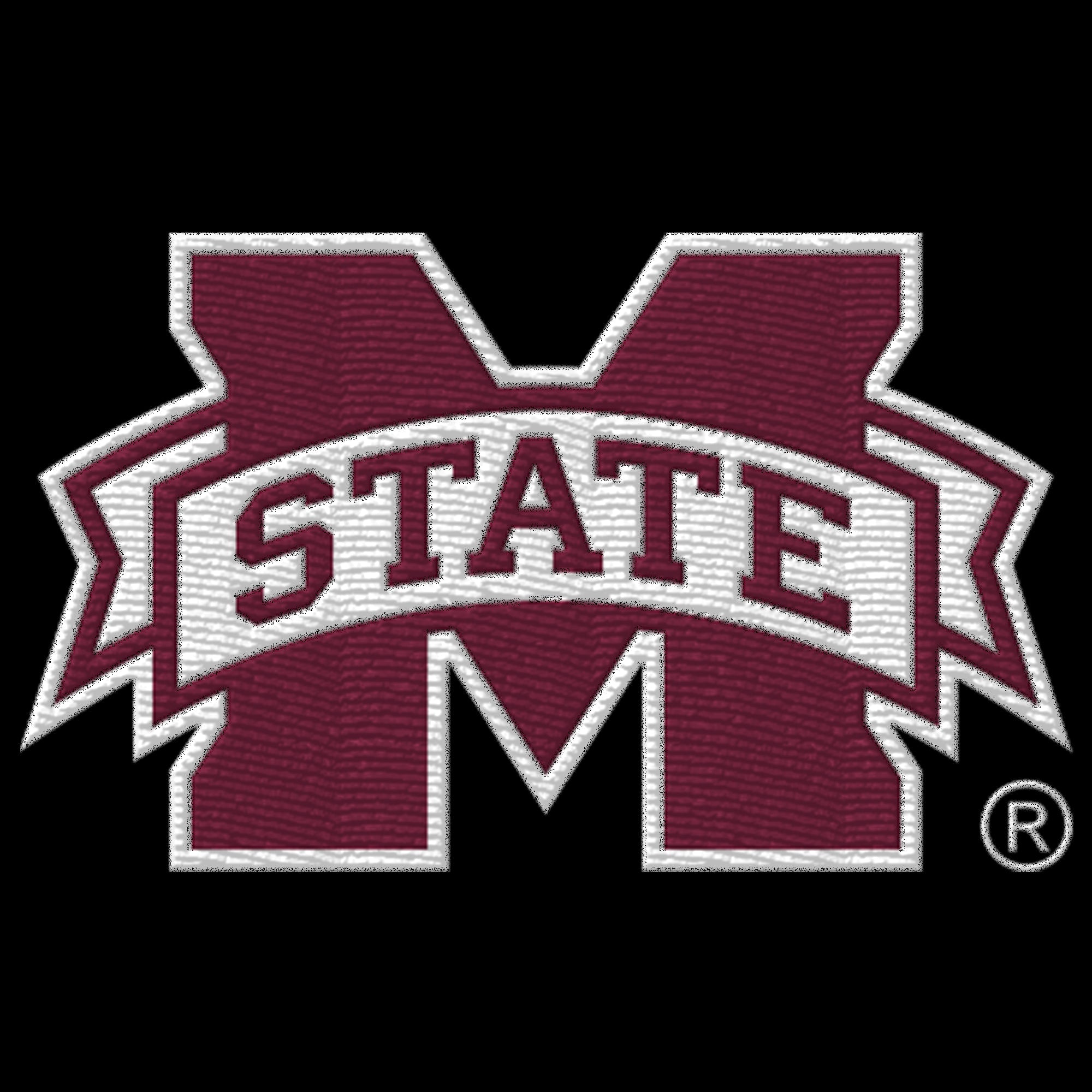 Mississippi State Bulldogs Primary Logo LC EMB QZip - Black