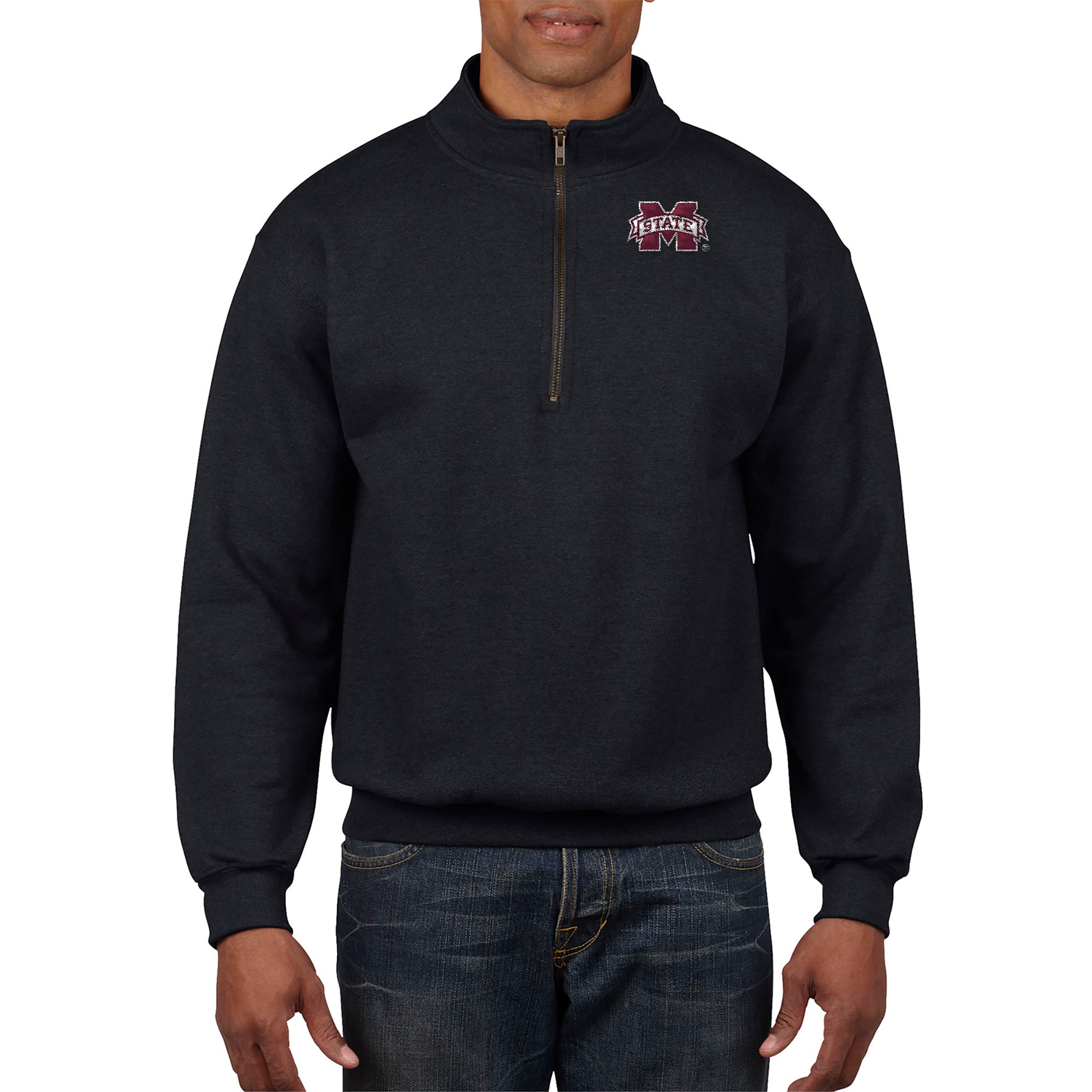 トップス BP/MS COLLEGE LOGO ZIP MOUSSY | BP/MS COLLEGE LOGO ZIP フーディー (スウェット