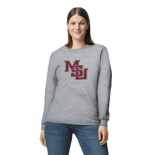 Mississippi State Interlocking MSU Long Sleeve