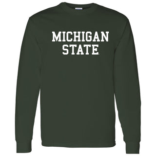 Michigan State Spartans Basic Block Long Sleeve