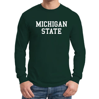 Michigan State Spartans Basic Block Long Sleeve