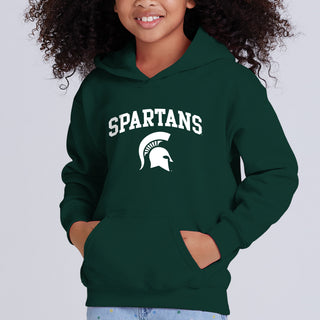 Michigan State Arch Logo Youth Hoodie