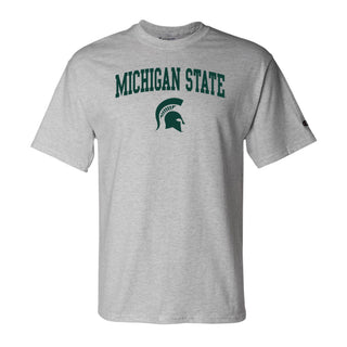 Champion Michigan State Arched SS T-Shirt - Light Steel