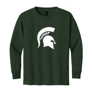Michigan State Primary Logo Youth Long Sleeve