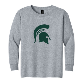 Michigan State Primary Logo Youth Long Sleeve