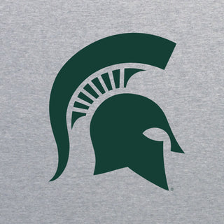 MSU Primary Logo Womens Long Sleeve - Athletic Heather