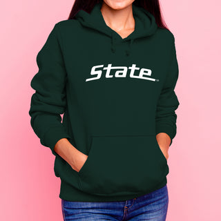 MSU State Wordmark Hoodie - Forest