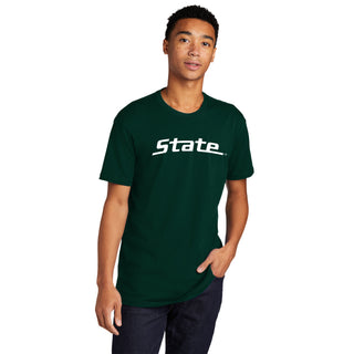 MSU State Wordmark NLA T-Shirt - Forest
