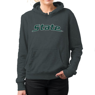 MSU State Wordmark Outline Hoodie