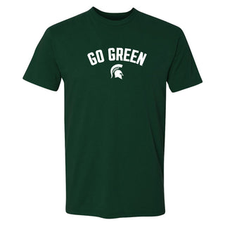 MSU Go Green Arc NLA T-Shirt - Forest