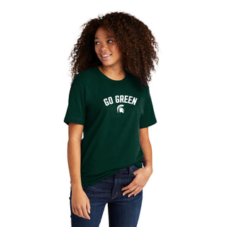 MSU Go Green Arc NLA T-Shirt - Forest