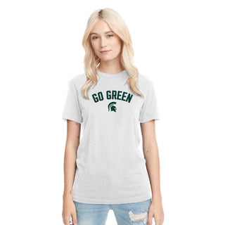 MSU Go Green Arc NLA Triblend T-Shirt