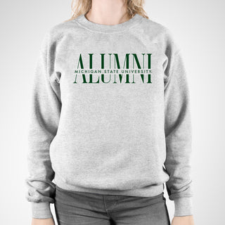 MSU Classic Alumni Crewneck - Sport Grey