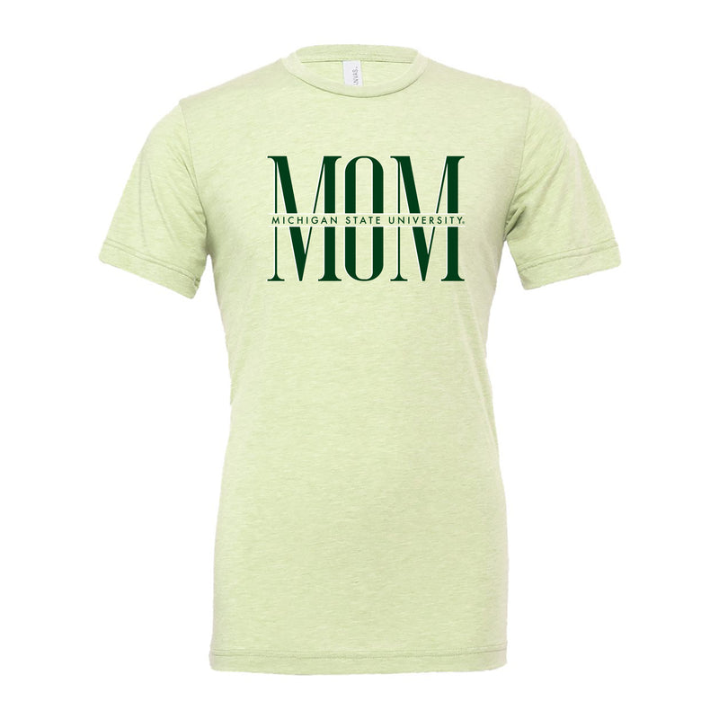 MSU Classic Mom Triblend T-Shirt - Spring Green