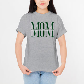 MSU Classic Mom T-Shirt - Sport Grey