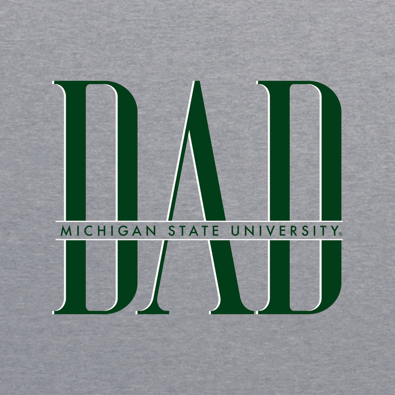 MSU Classic Dad Triblend T-Shirt - Athletic Grey