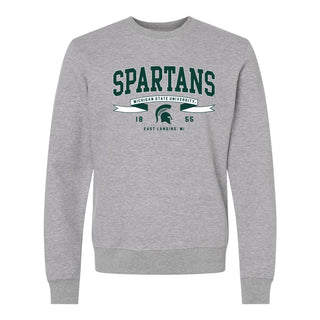 MSU Ribbon Flight JA BTB Crewneck - Oxford