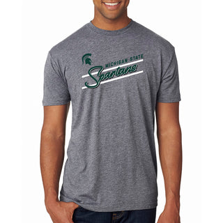 MSU Rise Above NLA Triblend T-Shirt - Premium Heather