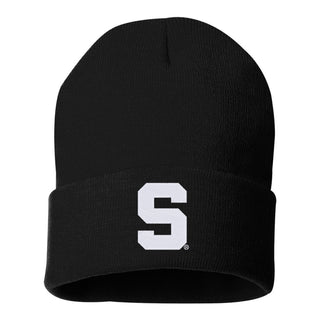 MSU Block S Logo Knit Cuffed Beanie